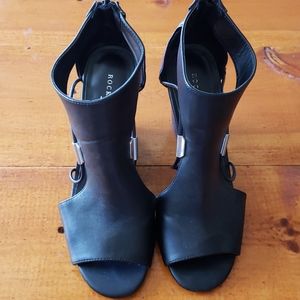 Rock&Republic black wedges
